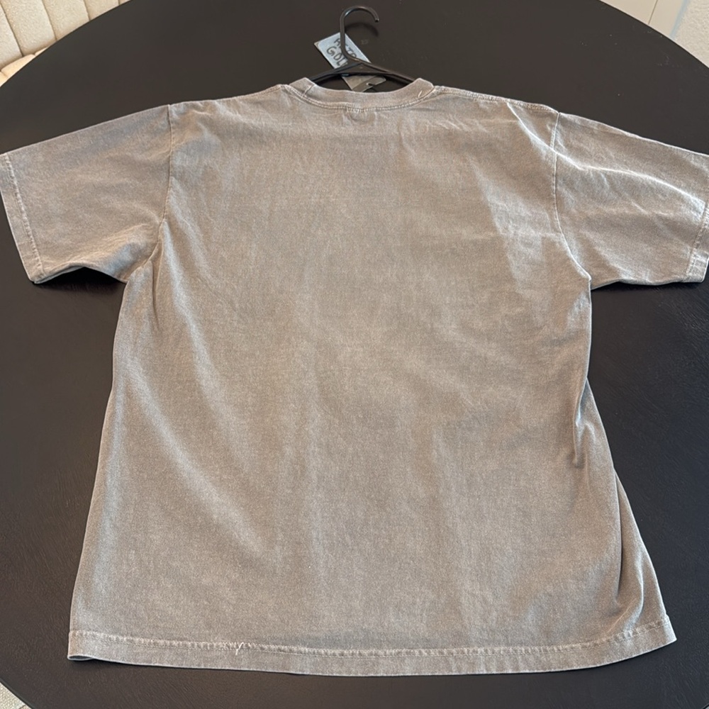 Washed Gray Vintage Golf Tee - Size L - Picture 3 of 4